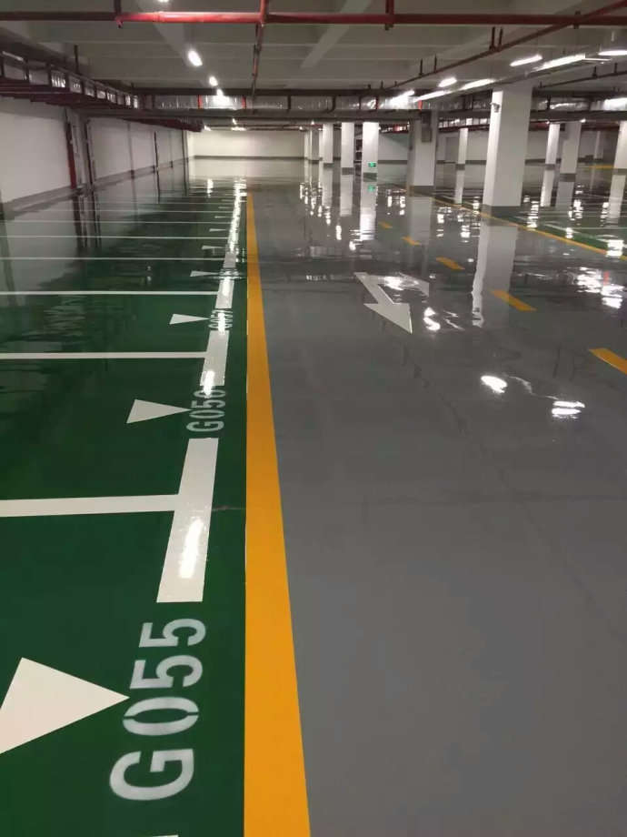 如何把控江門地坪漆施工地面的顏色比例？