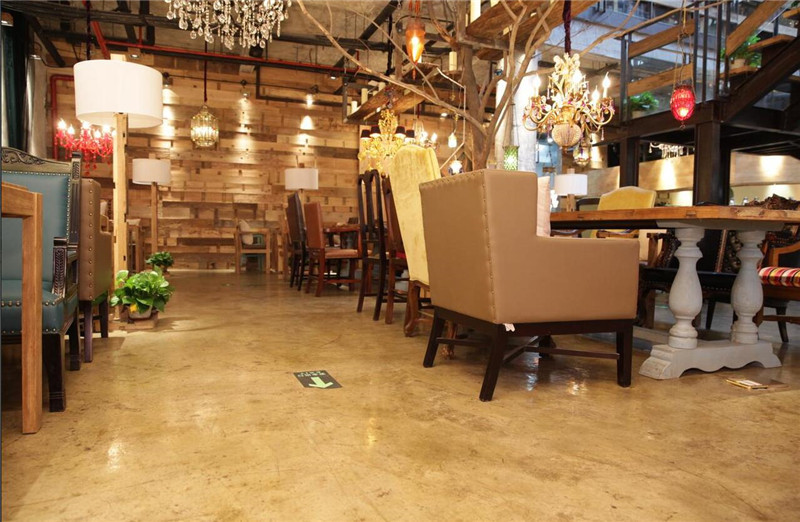 時(shí)過境遷，復(fù)古地坪涂料施工的地面逐漸流行